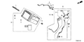Honda New 2012 Fits Honda Civic Navigation Unit (Coo), Part # 39541-TR5-305