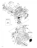 Fits 1999-2005 Can-Am Traxter 5 Speed / Traxter Auto Std & XT Models Tube, OEM Part # 420224260