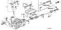 Honda New 2006-2007 Fits Honda Accord Base Bracket, Part # 54200-SDA-A84