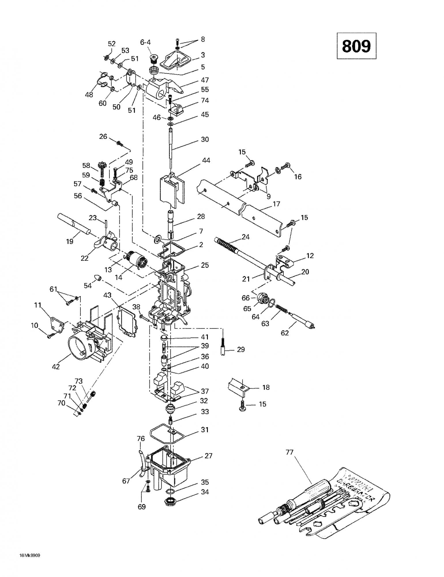 Fits 1996-2000 Ski-Doo Formula III 600/700/800 / Formula III 700 R Models Bolt Formula Iii 800., OEM Part # 404137400