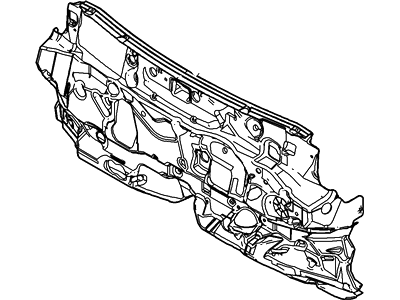 Ford New 2007-2009 Fits Ford / Lincoln / Mercury Fusion / MKZ / Milan Insulator - Dash Panel Base No., Part # 7E5Z54017A40A