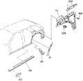 Honda New 1994-1997 Fits Honda Passport Bracket, R. RR. Seat Striker, Part # 89432-69785