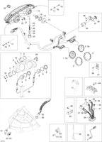 Fits 1996-2007 Ski-Doo Expedition 600 H.O. SDI / Expedition TUV 1300 (Europe) Models Bulb Holder, OEM Part # 410608300
