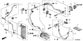 Honda New 2009-2011 Fits Honda Element Clamp, Suction Pipe, Part # 80361-SCV-A00