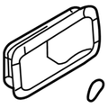 Ford New 2008-2014 Fits Ford Edge Escutcheon - Door Inside Handle Position Passenger Side, Part # 8T4Z7822620AB