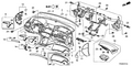 New 2013-2015 Fits Honda Crosstour Garnish Assy., Driver (Outer) *NH869L* (GRAND BONHEUR SILVER), Part # 77261-TY4-A01ZA
