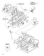 Fits 1999-2005 Can-Am Traxter 5 Speed / Traxter Auto Std & XT Models Gasket, OEM Part # 420650620