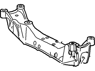 Ford New 2000-2006 Fits Lincoln LS Crossmember Base No. 5025, Part # XW4Z5025AA