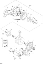 Fits 1999-2005 Can-Am Traxter 5 Speed / Traxter Auto Std & XT Models Thrust Washer, OEM Part # 420227620