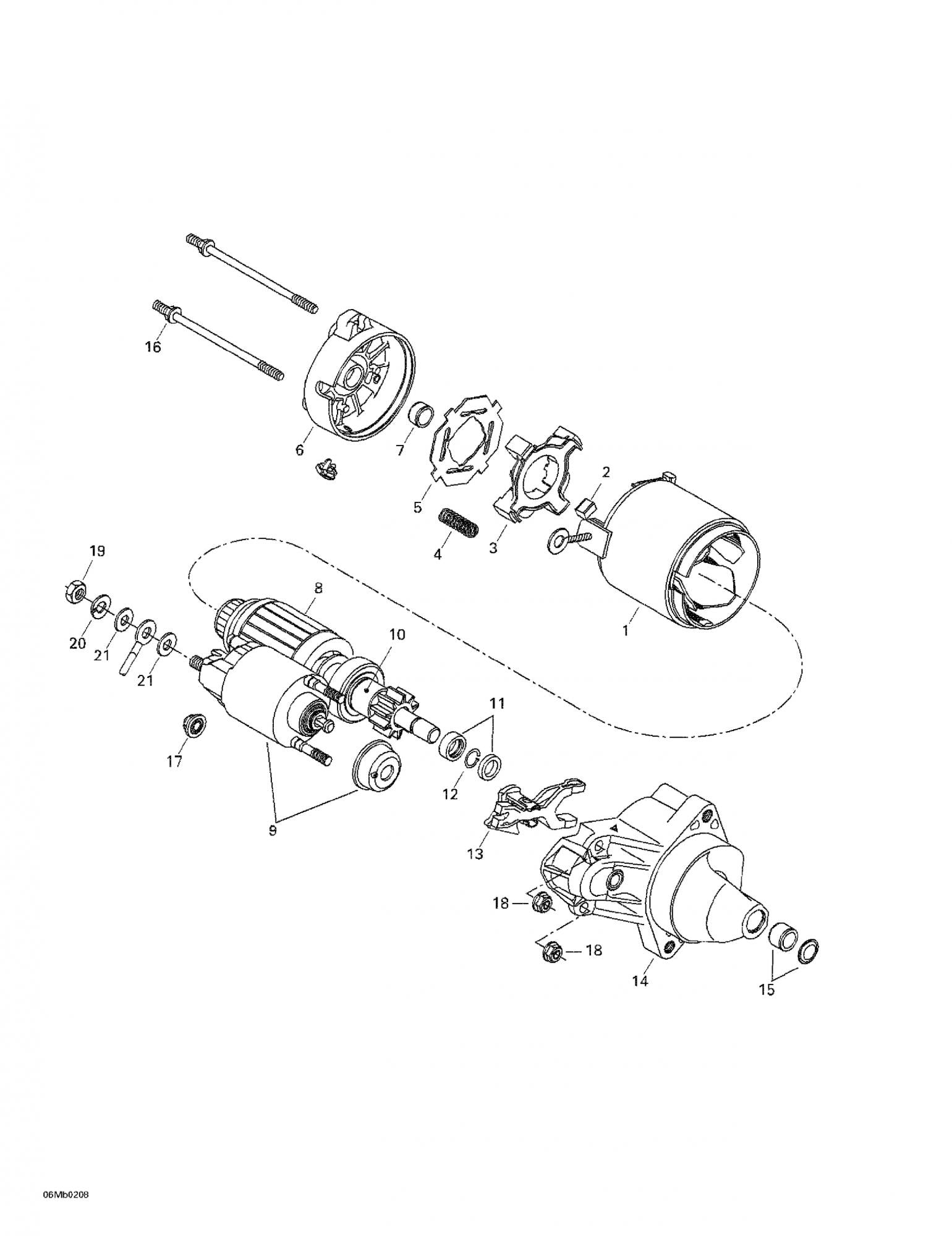 Fits 2002-2006 Ski-Doo Grand Touring 380 F/500 F / Grand Touring 380 F/550 F Models Housing, OEM Part # 410213108