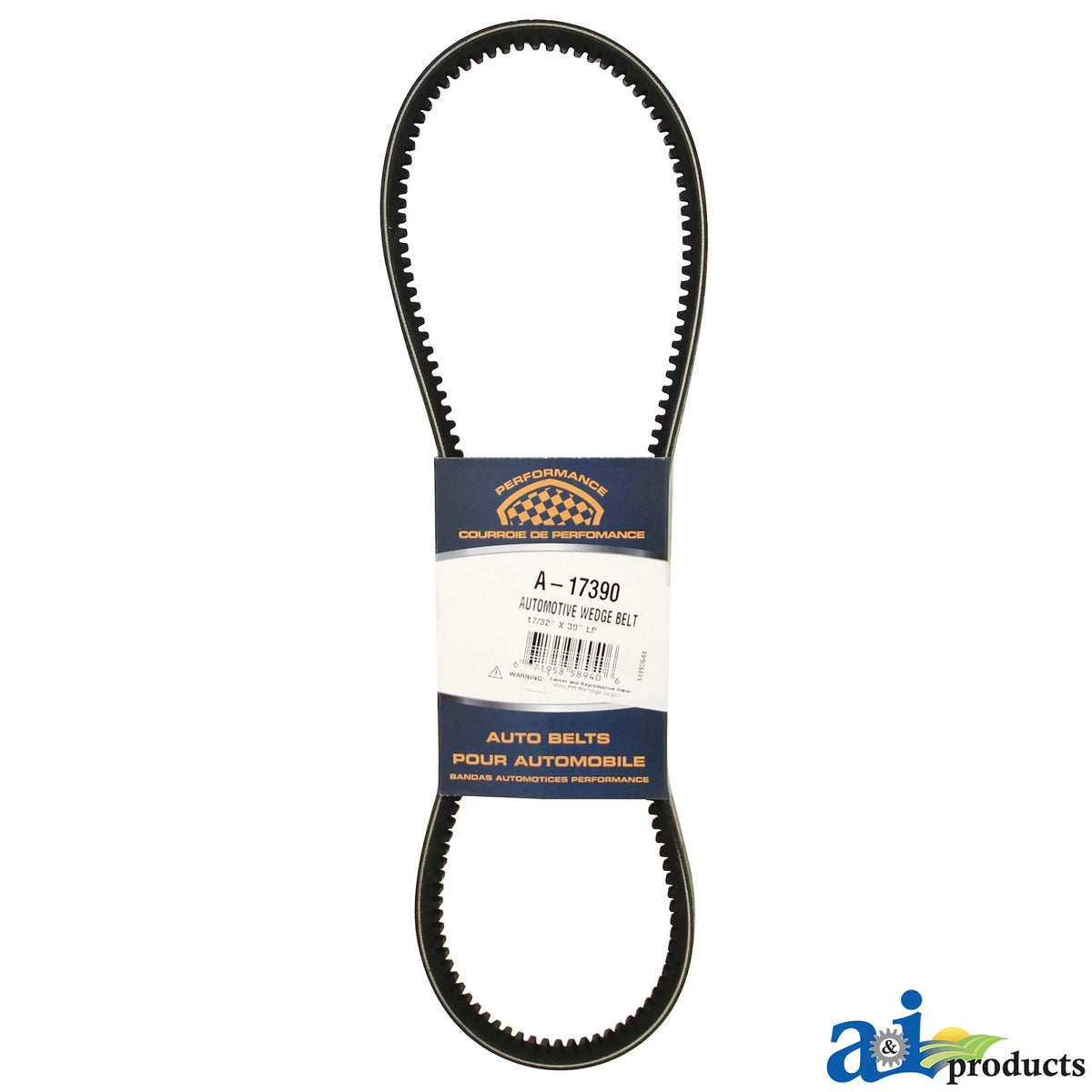 A-17390: Fits John Deere A-17390 0.531 Section V-Belt, Effective Length 990.6 mm (39 inch) – Replacement