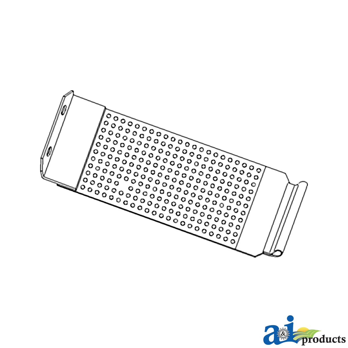 A-AH11794: Fits John Deere A-AH11794 Grain Elevator Perforated Door – Replacement