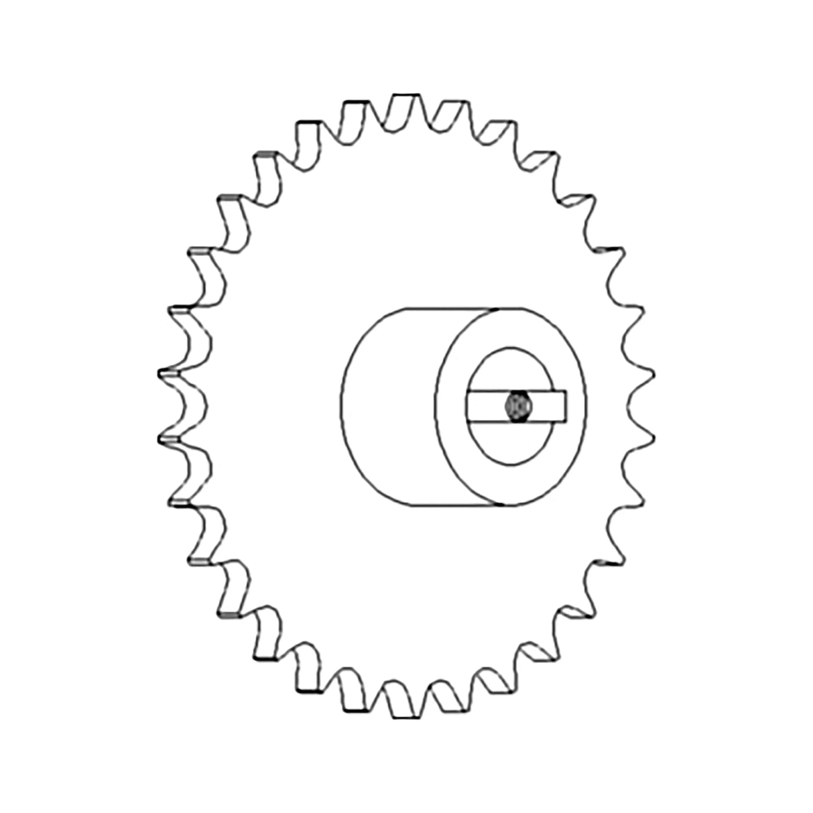 A-AH126008: John Deere A-AH126008 Chain Sprocket