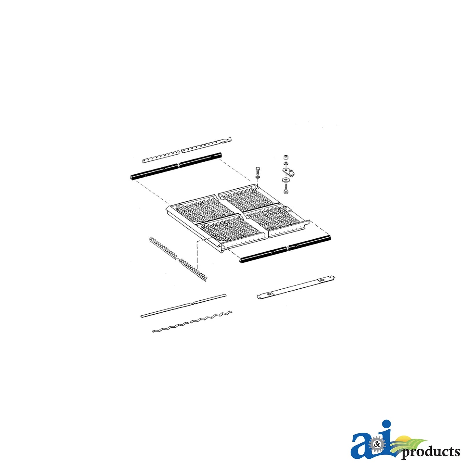 A-AH131217: John Deere Sieve - Part A-AH131217
