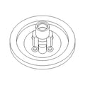 A-AH131248: Fits John Deere A-AH131248 Separator Fan Drive Pulley – Replacement