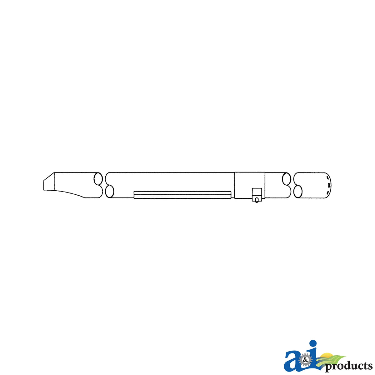 A-AH145050: Fits John Deere A-AH145050 Extra Long Unloading Auger Housing – Replacement