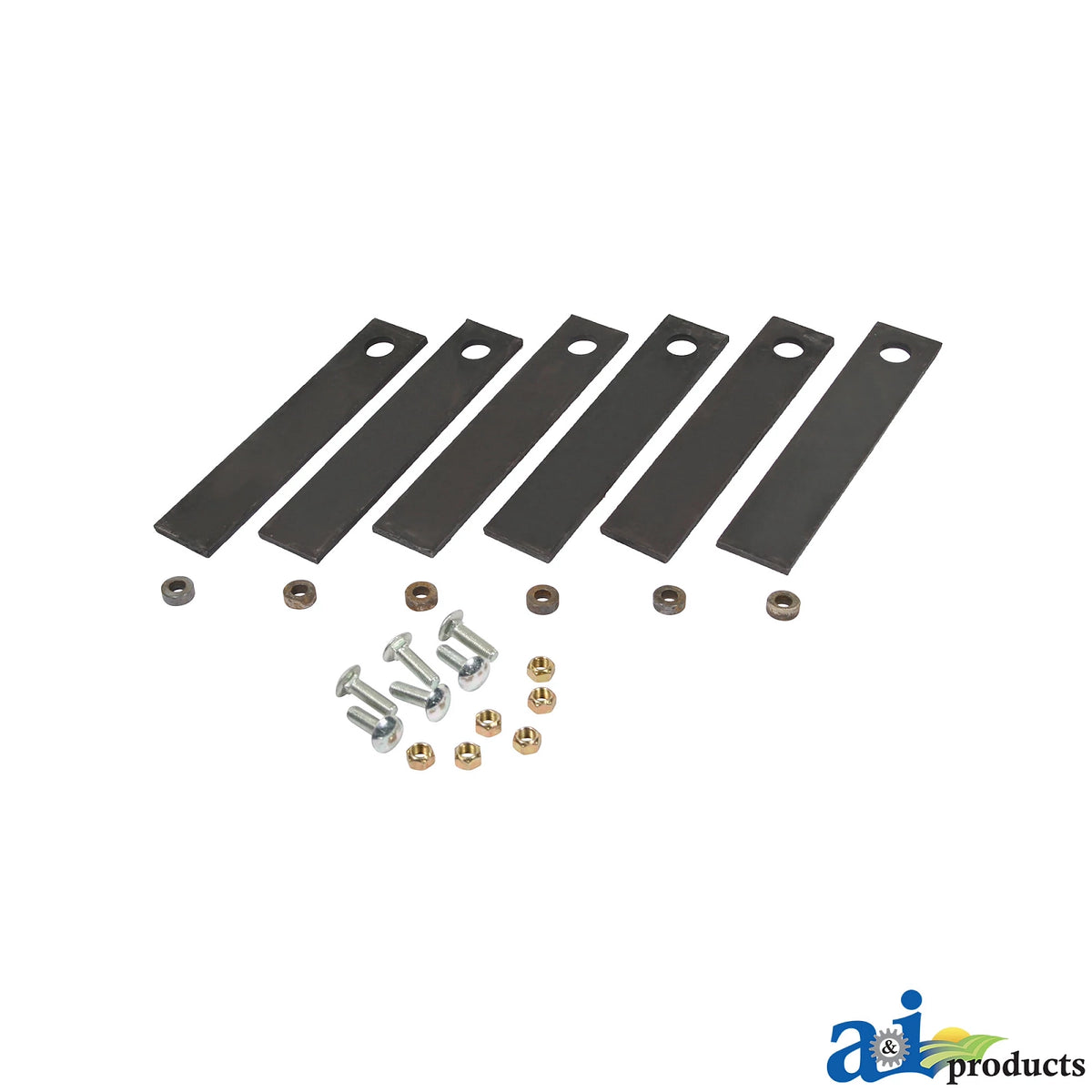 A-AH171588: Fits John Deere A-AH171588 Straw Chopper Knife Set – Replacement