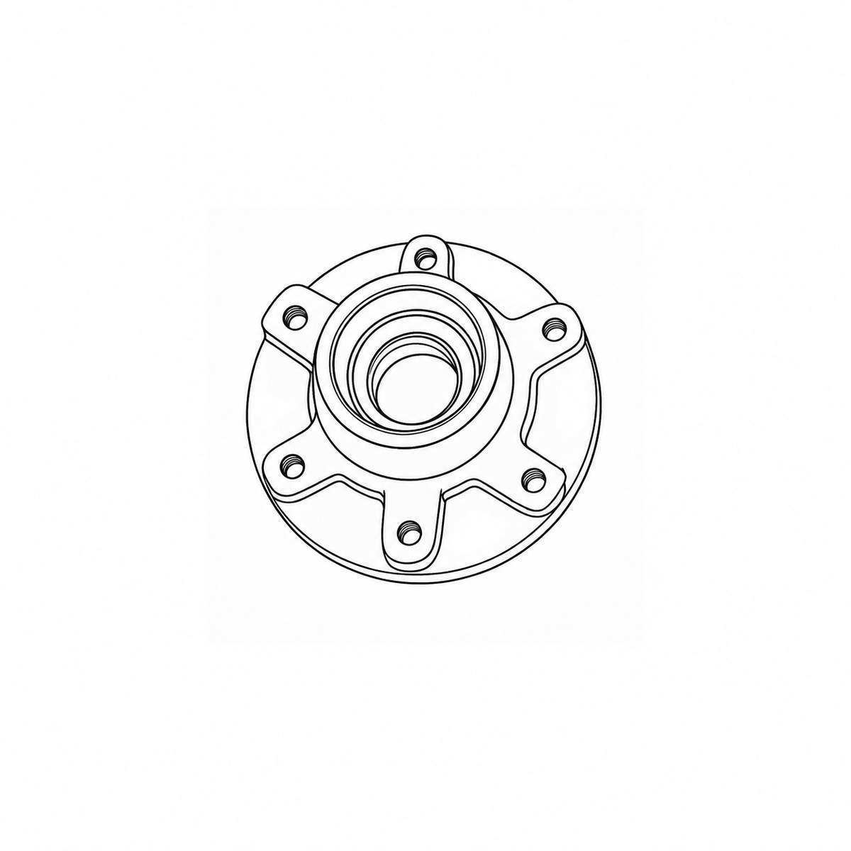 A-AN183318: Fits John Deere A-AN183318 Hub – Replacement