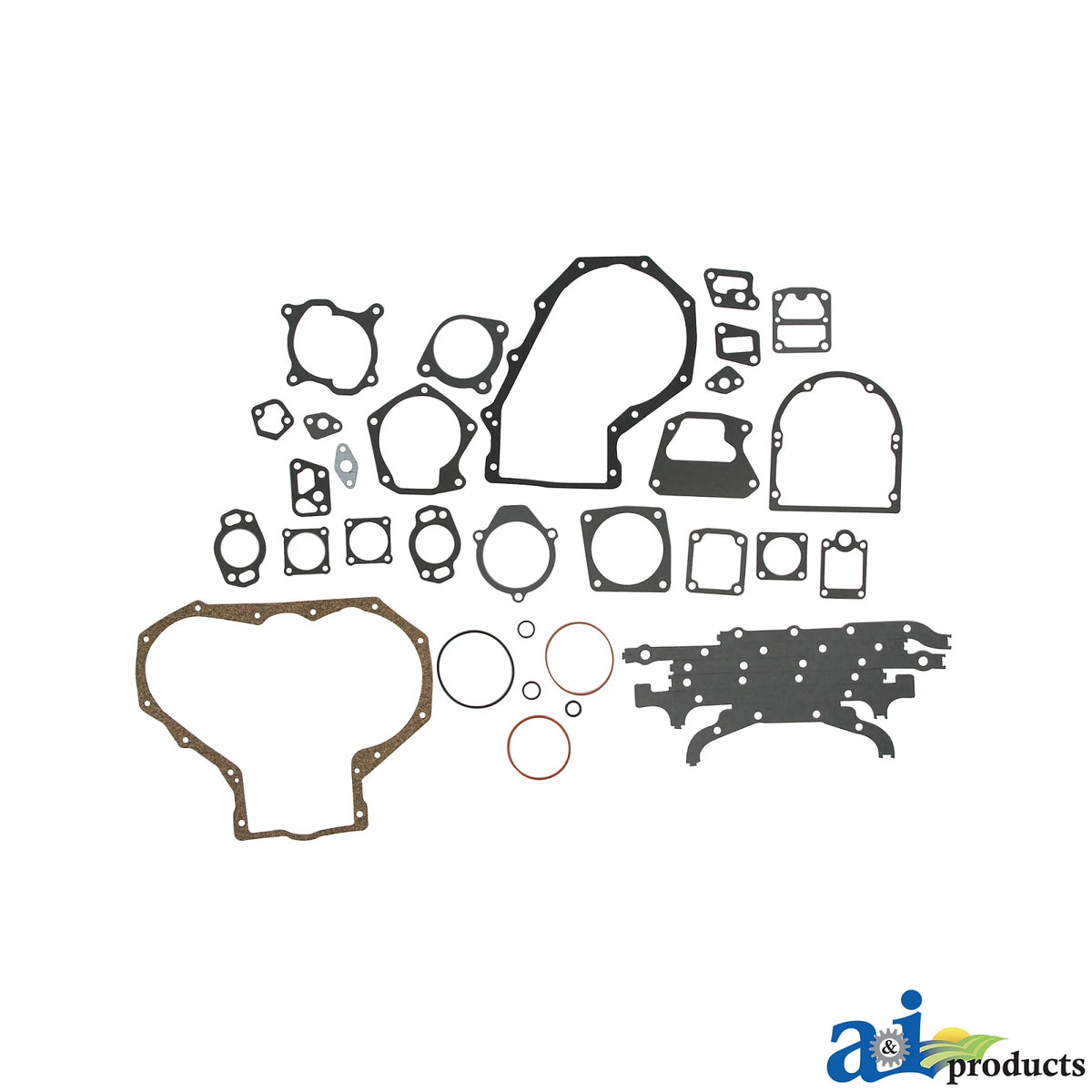 A-AR30547: Fits John Deere A-AR30547 Oil Pan Bottom Gasket Set – Replacement