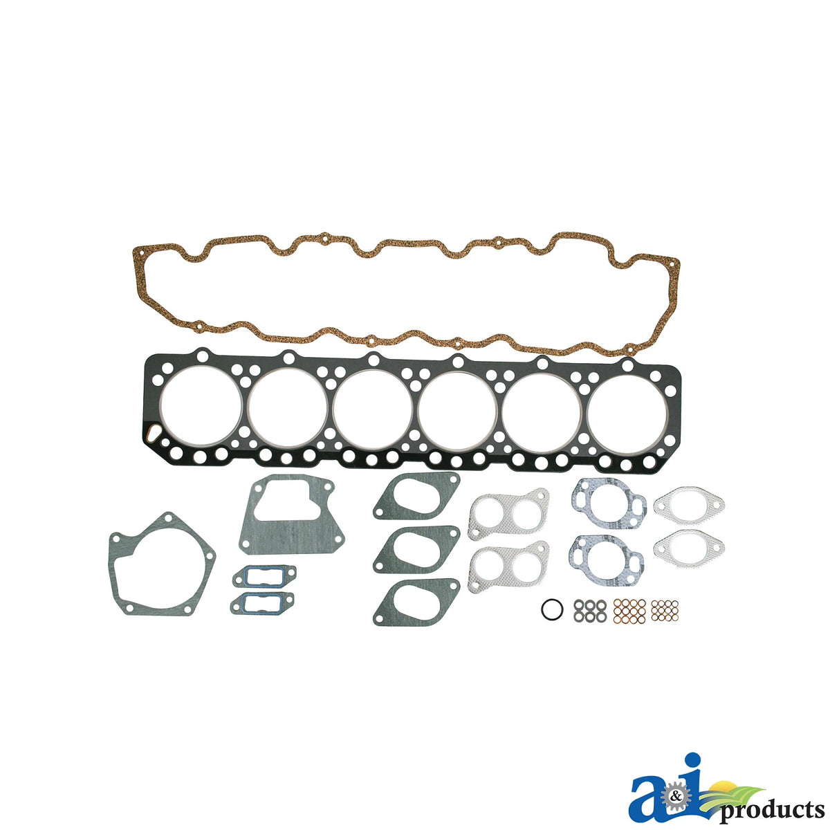 A-AR53630: Fits John Deere A-AR53630 Cylinder Head Removal Gasket Set – Replacement