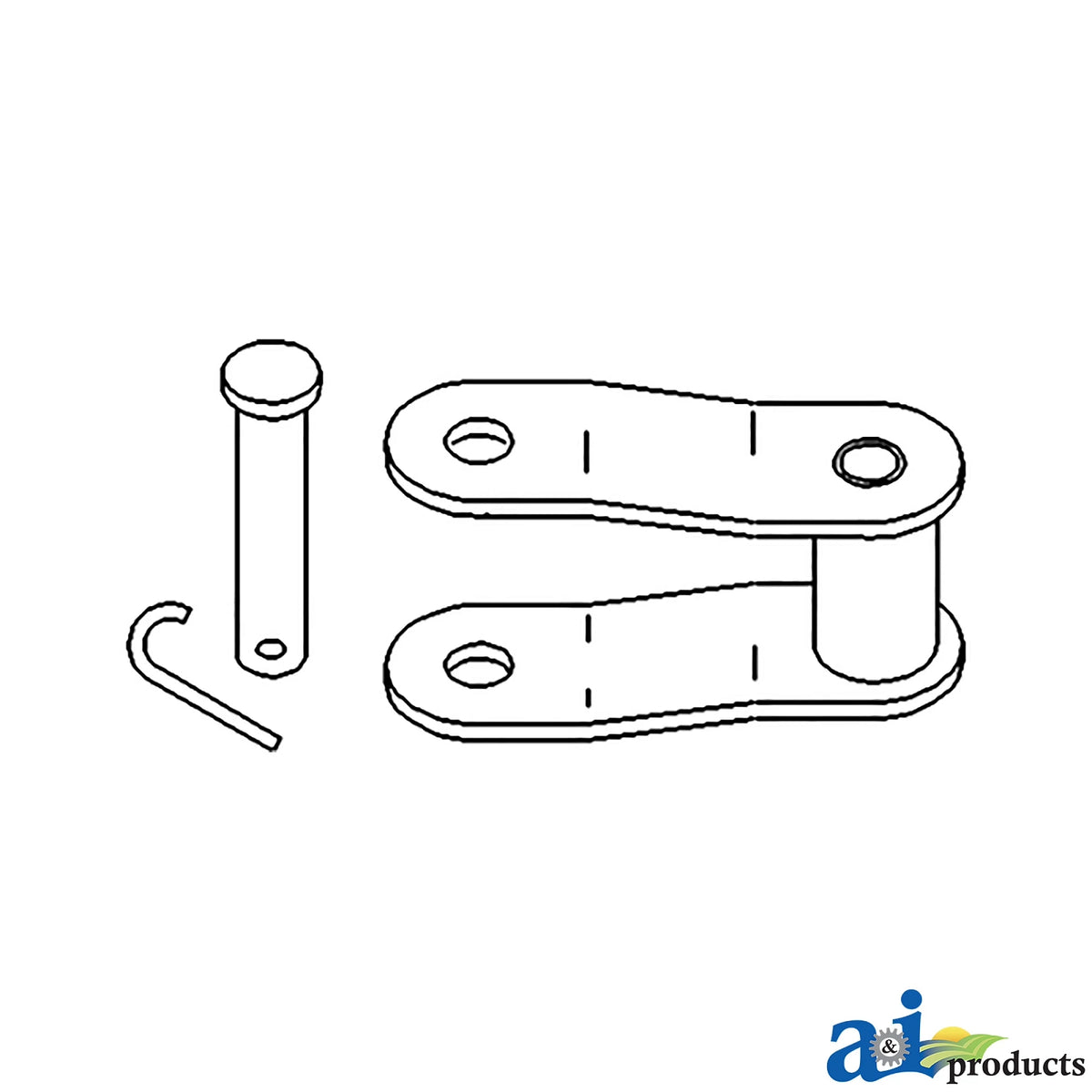 A-C10233: Fits John Deere A-C10233 Chain Link – Replacement