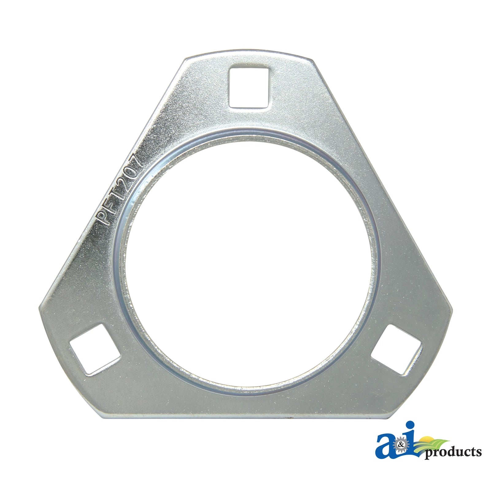 A-FTR372-I: John Deere A-FTR372-I 3-Bolt Triangular Flanged Bearing Housing