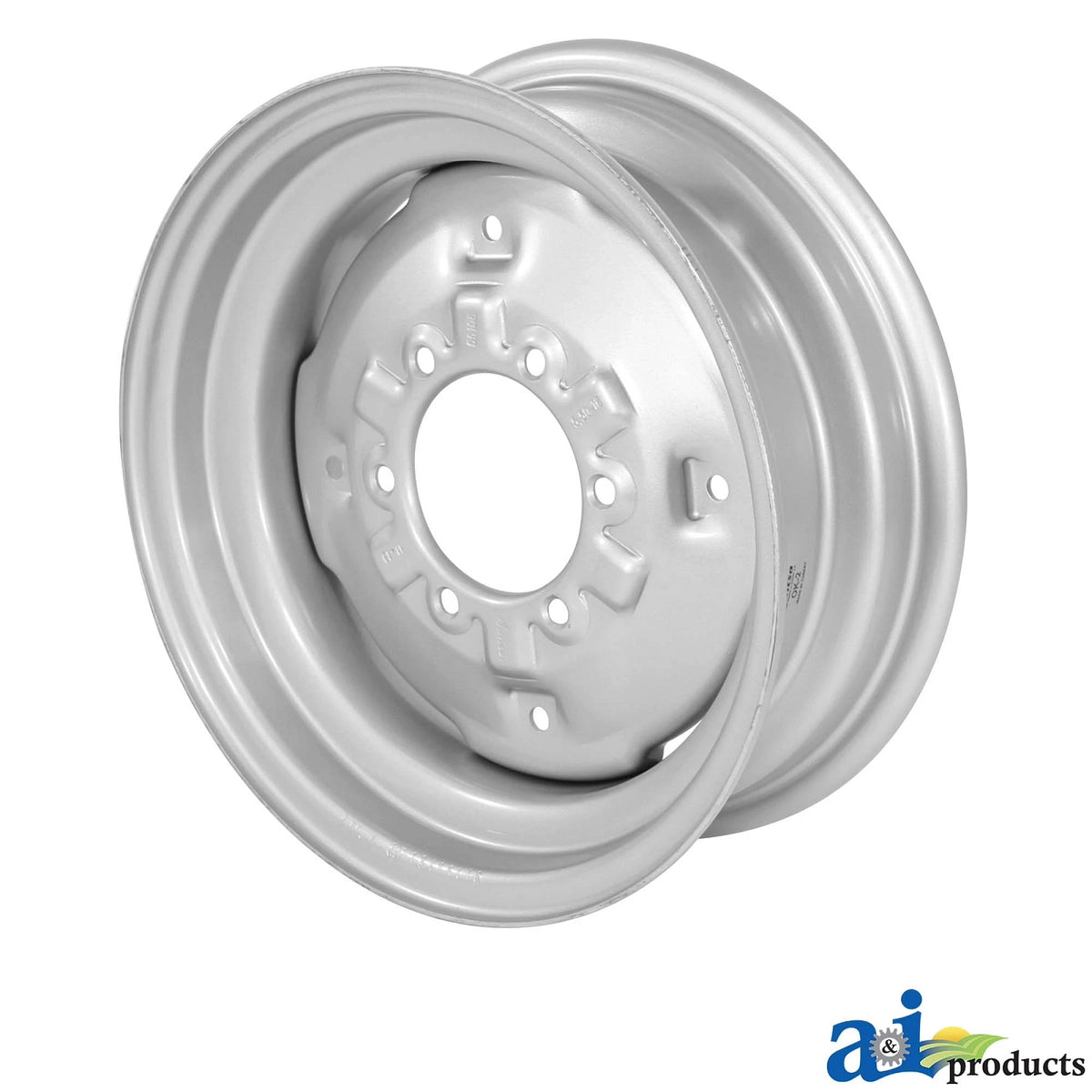 A-FW55166: Fits John Deere A-FW55166 Front Wheel Steel Disk Rim, 5.5 X 16 – Replacement