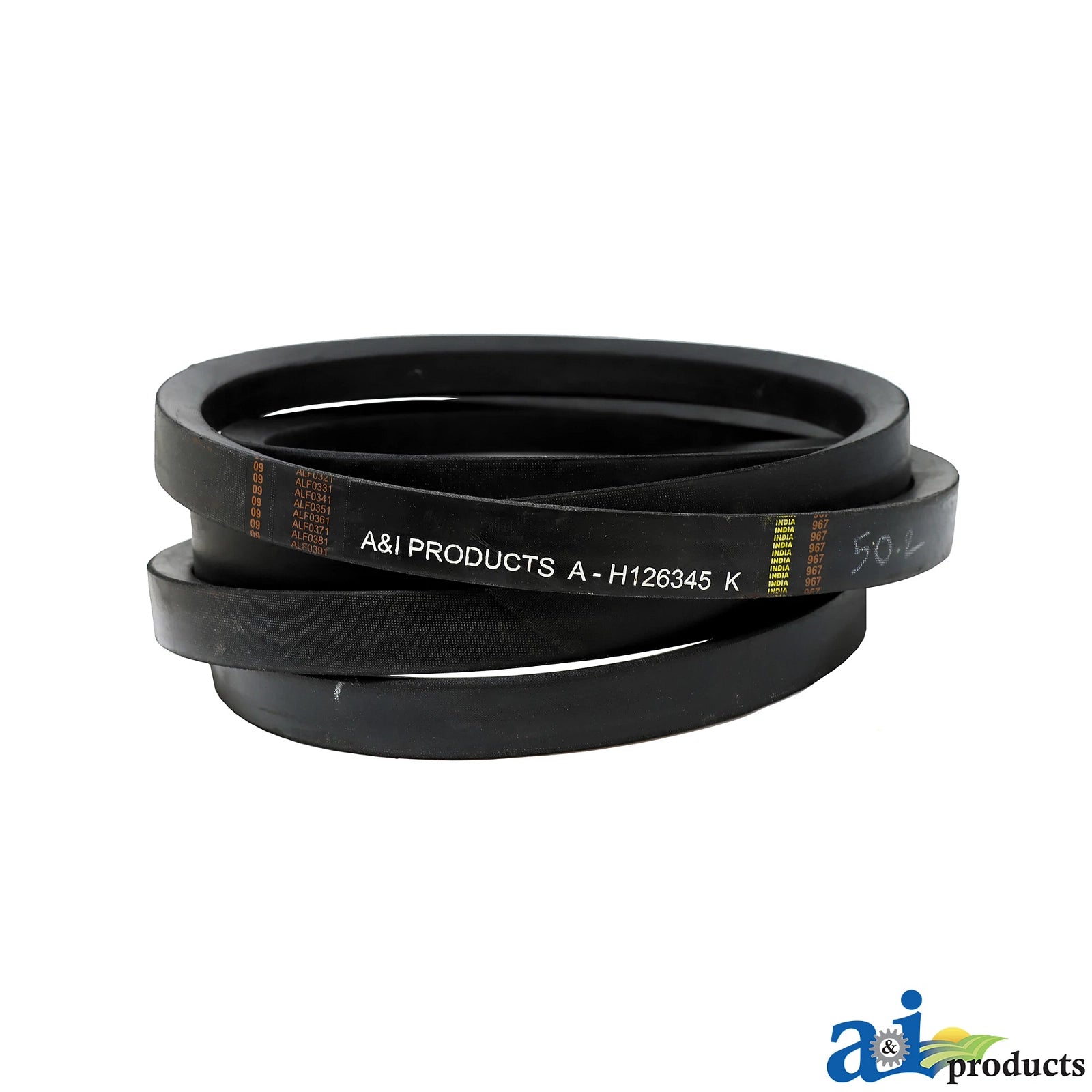 A-H126345: John Deere A-H126345 Feeder House Drive V-Belt, Effective Length 4650 mm (183.1 in)