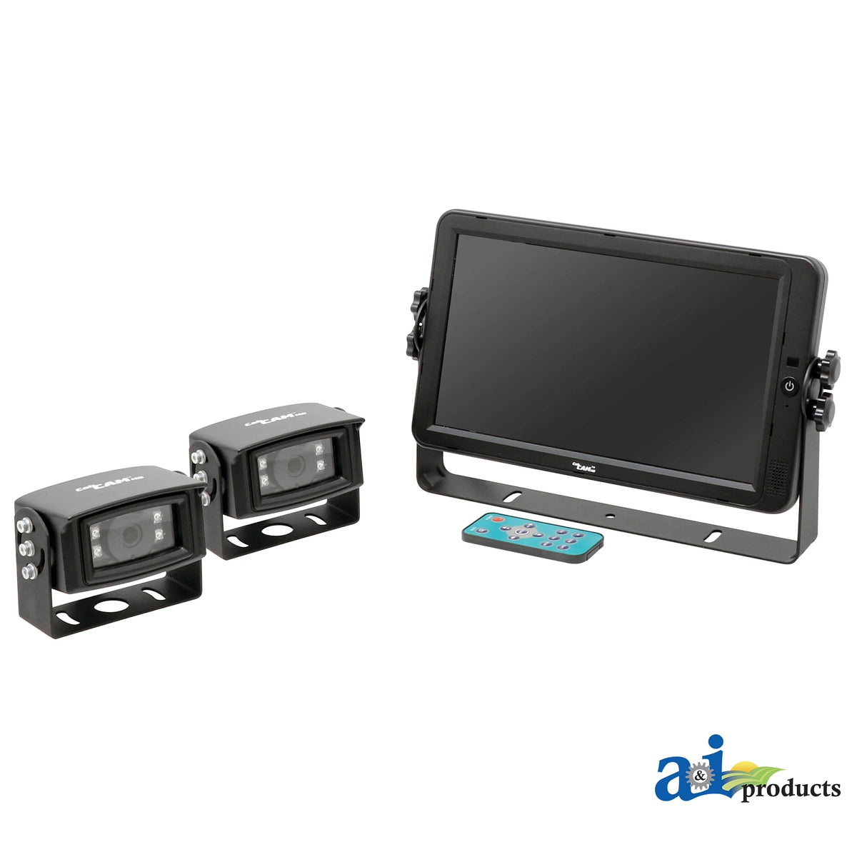 A-HD10M2CQ: Fits John Deere A-HD10M2CQ CabCAM™ 10-inch High Definition QUAD Touch Screen Video System with 1 Monitor and 2 Cameras – Replacement