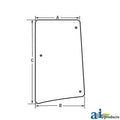 A-L213352: Fits John Deere A-L213352 Windowpane – Replacement