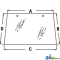 A-L78733: Fits John Deere A-L78733 Windshield – Replacement