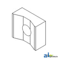 A-R28024: Fits John Deere A-R28024 1-Diameter Block Clamp – Replacement