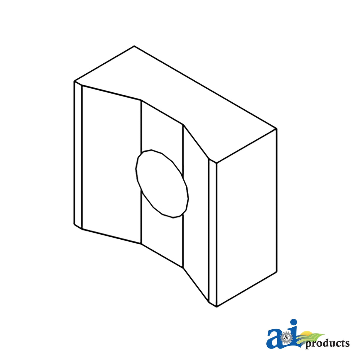 A-R28024: Fits John Deere A-R28024 1-Diameter Block Clamp – Replacement