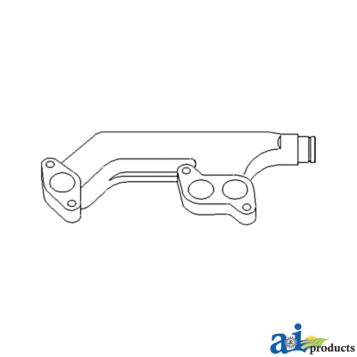 A-R46472: Fits John Deere A-R46472 Exhaust Manifold – Replacement