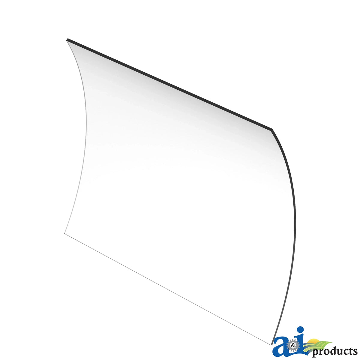 A-R50753: Fits John Deere A-R50753 Upper Front Glass Windowpane, Right Side – Replacement