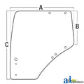 A-R564757: Fits John Deere A-R564757 Door – Replacement