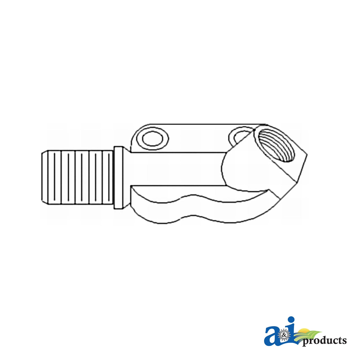 A-RE10981: Fits John Deere A-RE10981 Air Compressor Manifold, Discharge – Replacement