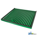 A-RE12764: Fits John Deere A-RE12764 Grille with Baffles – Replacement