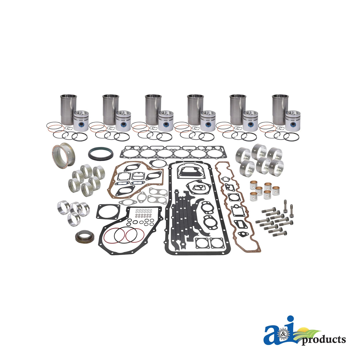 A-RE524345: Fits John Deere A-RE524345 Engine Overhaul Kit – Replacement
