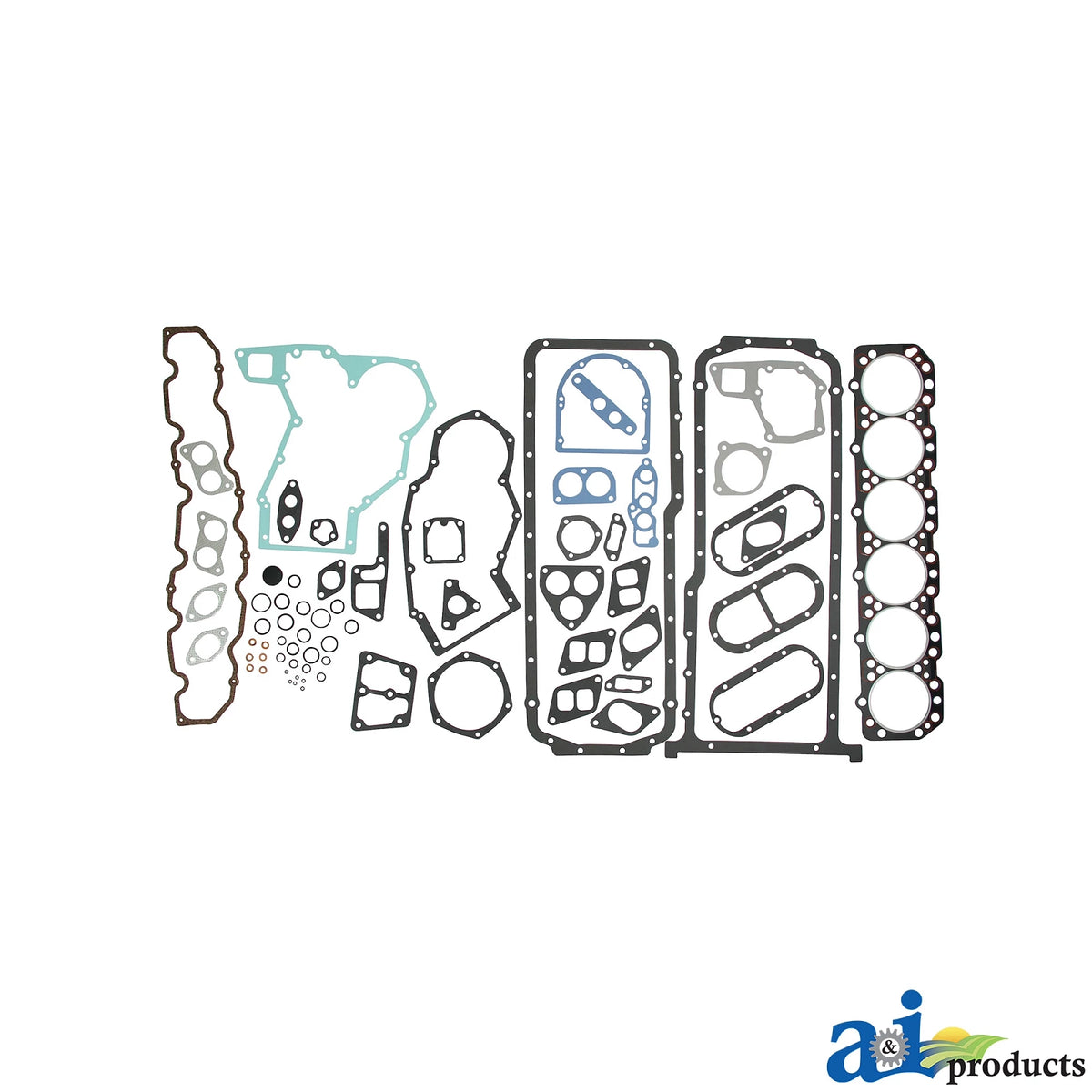 A-RE524395: Fits John Deere A-RE524395 Engine Rebuild Gasket Kit – Replacement