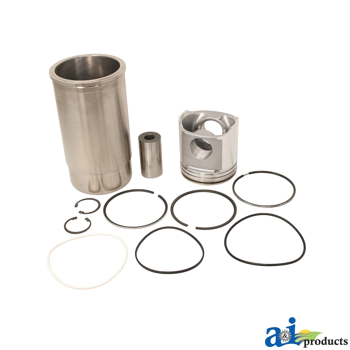 A-RE536083: Fits John Deere A-RE536083 Cylinder Liner with Piston-Liner Kit – Replacement