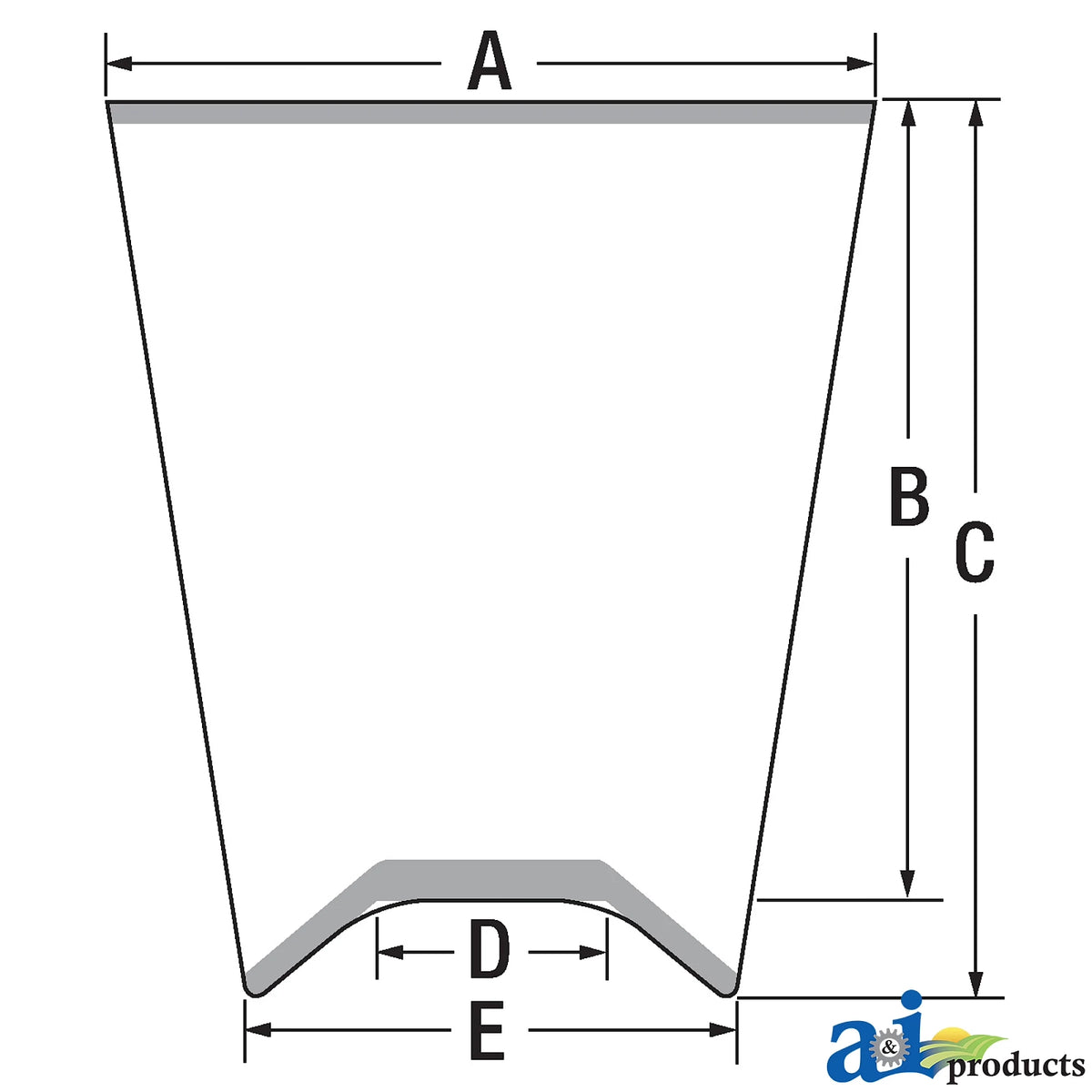 A-T230096: Fits John Deere A-T230096 Windshield – Replacement