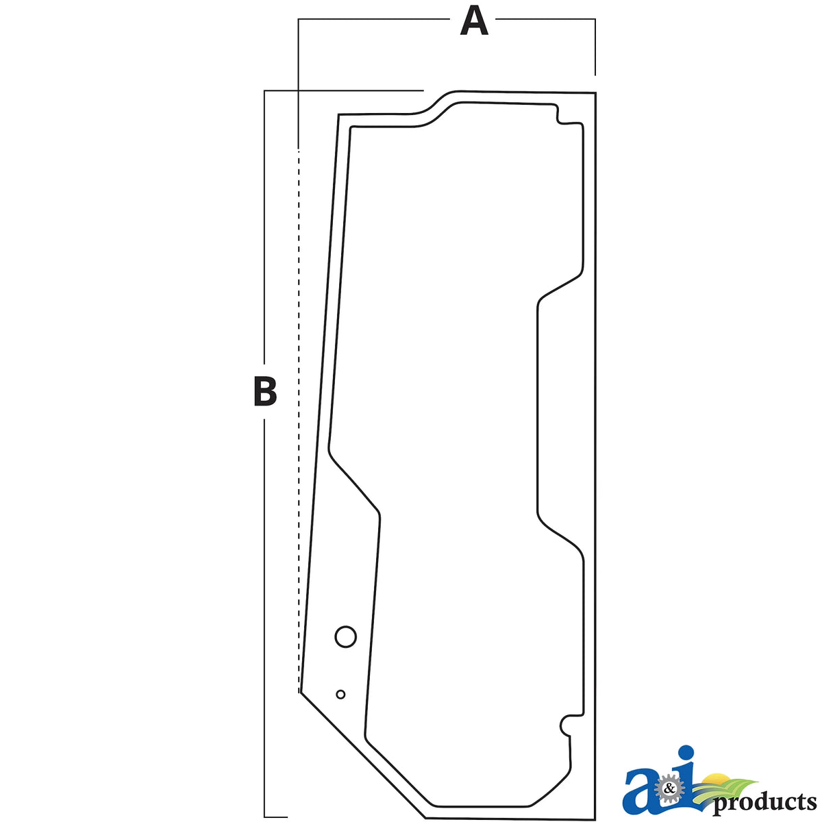 A-T244710: Fits John Deere A-T244710 Window – Replacement
