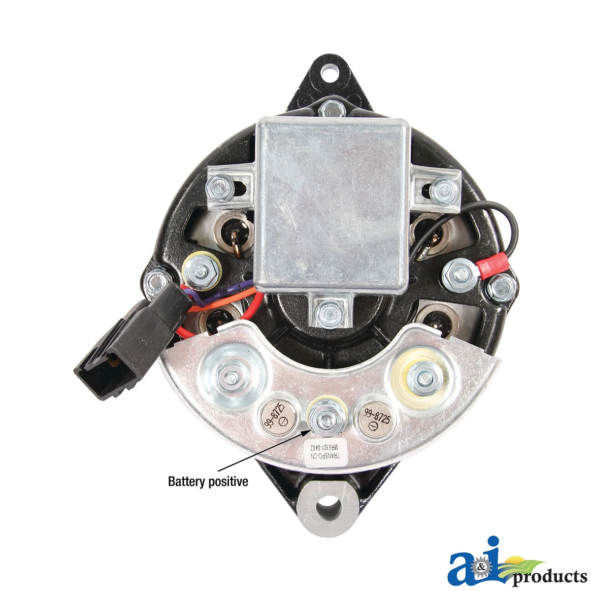 A-TY26017: Fits John Deere A-TY26017 Alternator, 12 Volt – Replacement