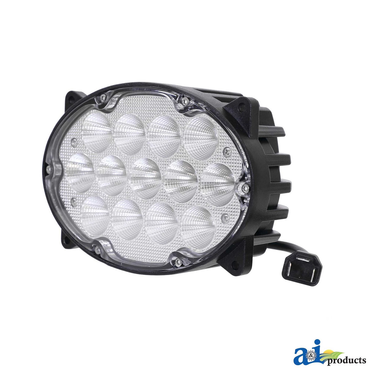 A-WL1370: Fits John Deere A-WL1370 Oval Hood Lamp, 12 Volts – Replacement