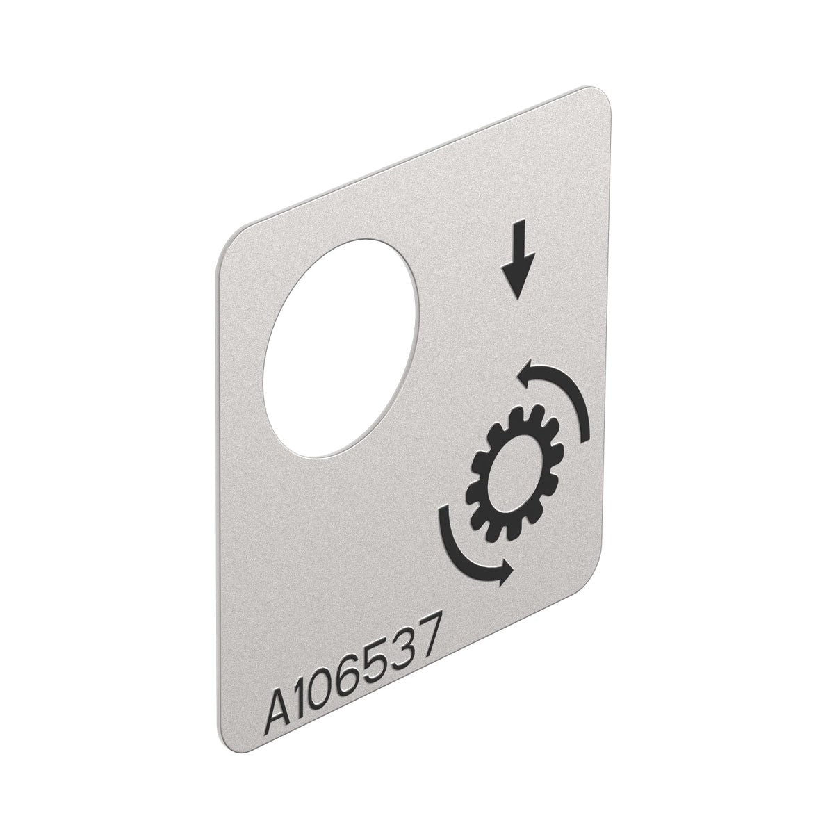A106537: Fits John Deere A106537 Calibration Switch Label – Genuine OEM