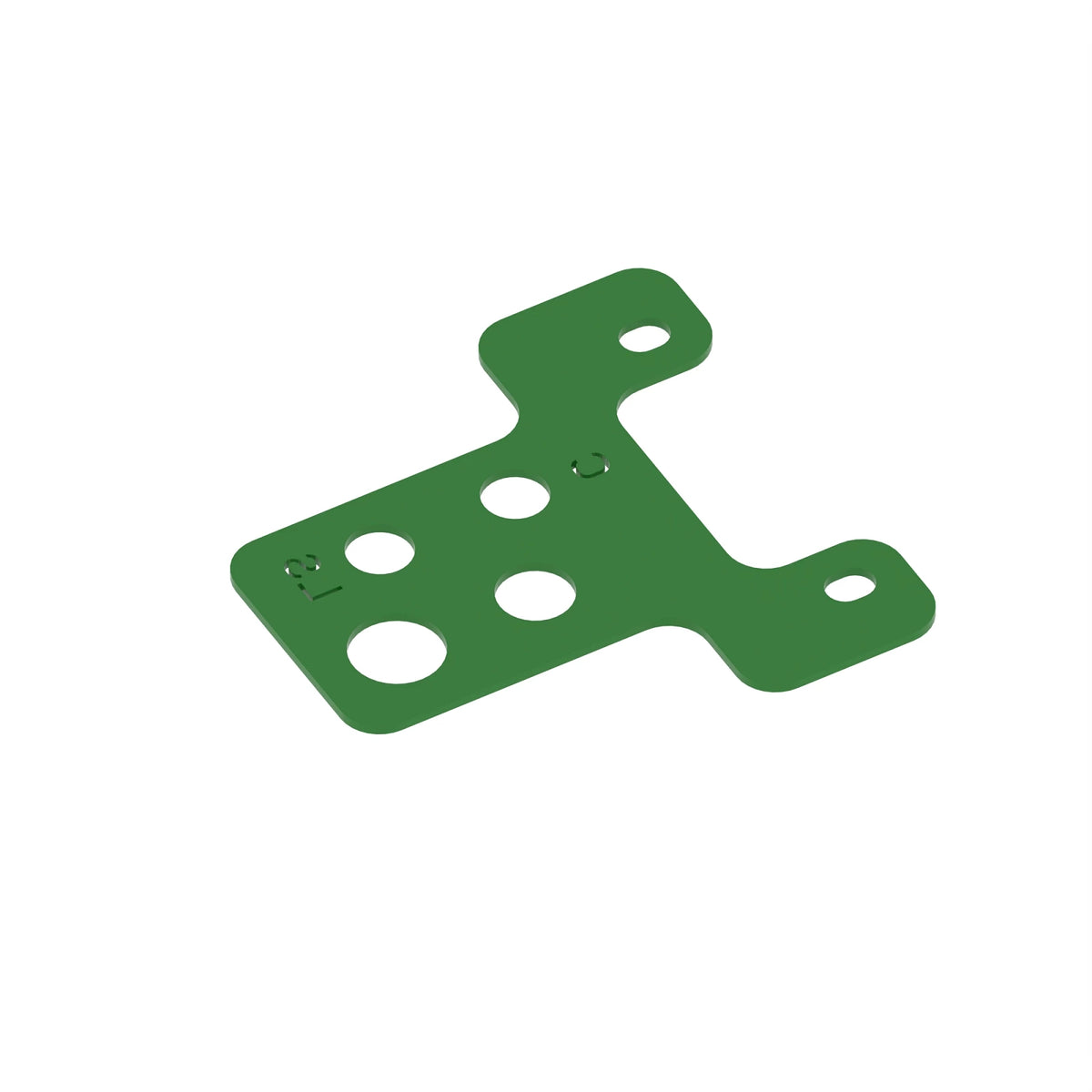 A122440: Fits John Deere A122440 Compressor Bulkhead Plate – Genuine OEM