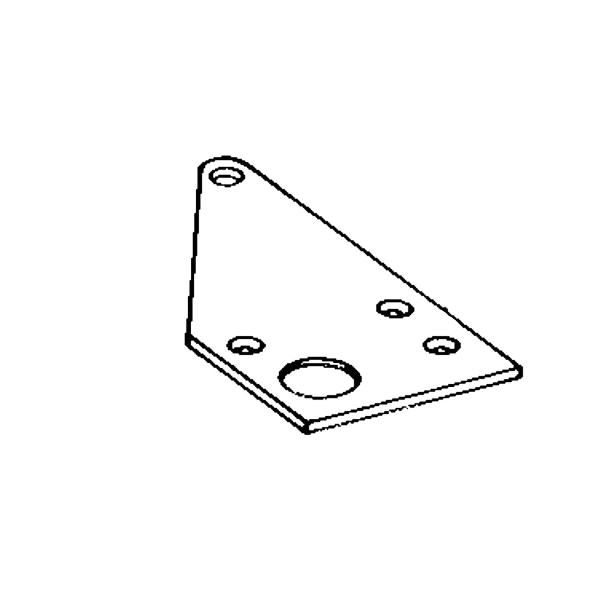 A34233: Fits John Deere A34233 Standard Moldboard Plate – Genuine OEM