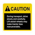 A53336: Fits John Deere A53336 Warning Safety Sign – Genuine OEM