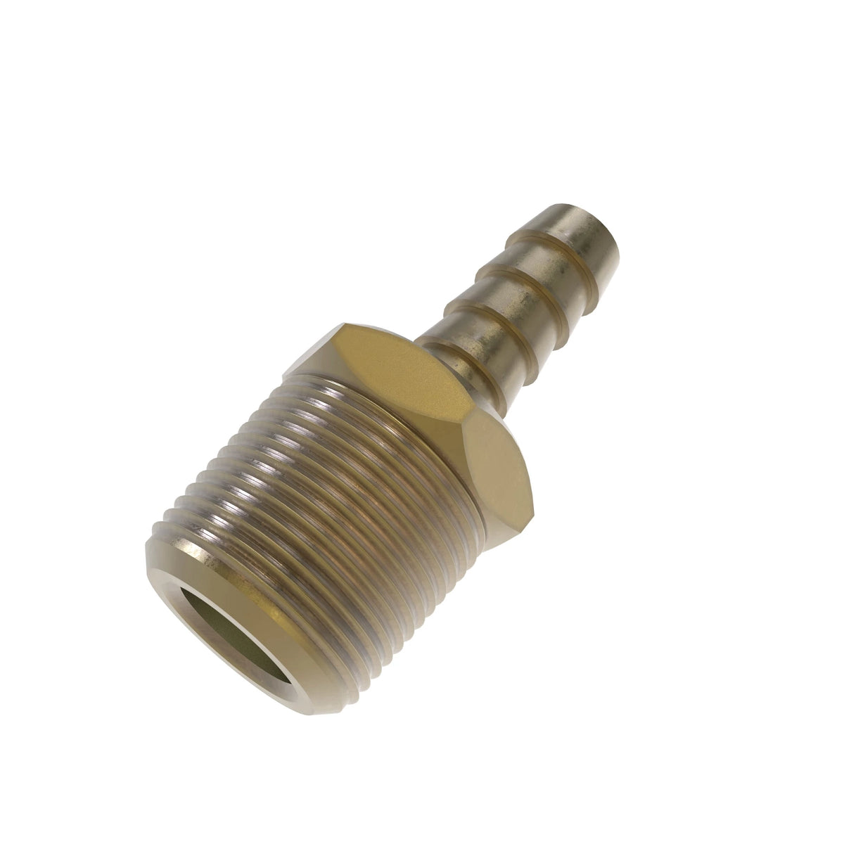 A60340: A60340: Male Threaded Barbed Connector Fitting